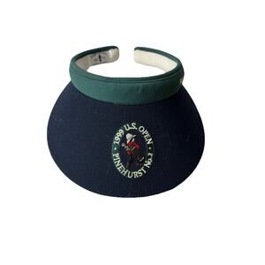 US Open 1999 Pinehurst Golf Visor Hat Cap Imperial Vintage Sports Memorabilia